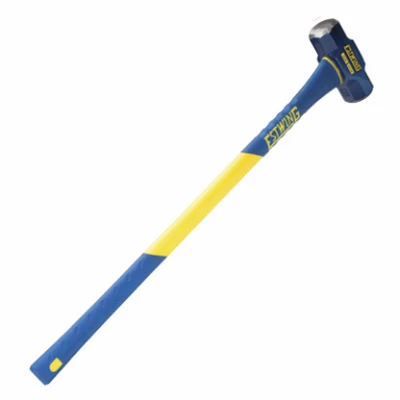 12 Lb. Sledge Hammer, Steel Head, 36 In. Fiberglass Handle