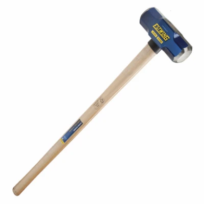 12 Pound Sledge Hammer with Steel Head and 36 Inch Hickory Handle