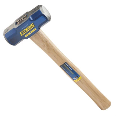 4-pound Sledge Hammer With Steel Head And 16-inch Hickory Handle
