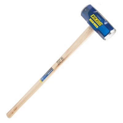16 Pound Sledge Hammer with Steel Head and 36 Inch Hickory Handle