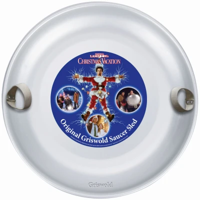 Griswald Christmas Vacation Saucer Snow Sled, 26 In.