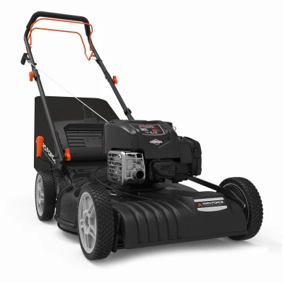 3 In-1 Self-Propelled FWD Gas Mower, 150cc Engine, 22 In. Deck