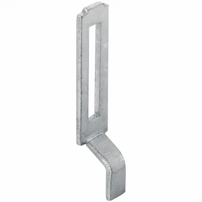 Sliding Screen Door Latch Strike, Steel, Adjustable, 2-Pk.