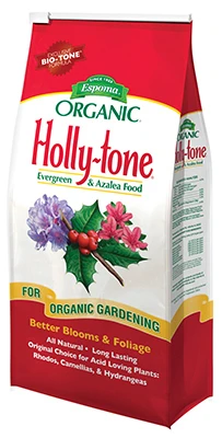 ESPOMA ORGANIC Holly- Tone All-Natural Plant Food, 4-3-4 Formula, 18 Lbs.