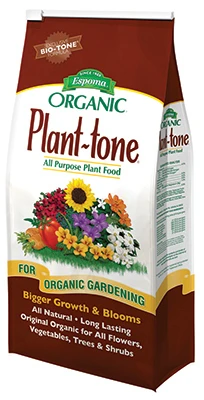 Plant-Tone All-Natural Plant Food, 5-3-3 Formula, 18 Lbs.