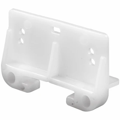 Drawer Guide Kit, White, 1/8 In. x 1-5/16 In., 2-Pk.
