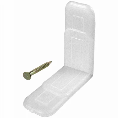 L--Angle Drawer Guides, Plastic, 10-Pk.