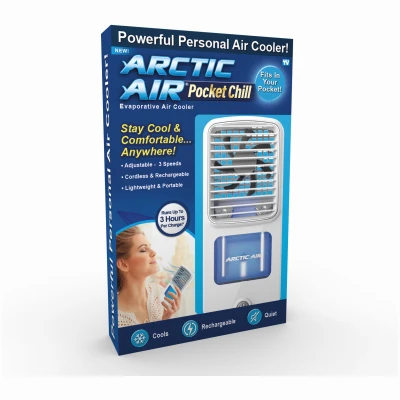 Pocket Chill Evaporative Powerful Personal Air Cooler, 3 Speeds, As Seen On TV