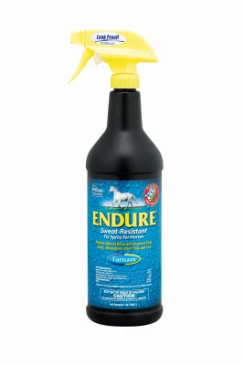 Farnam Endure Sweat-Resistant Fly Spray for Horses, 1 Qt.