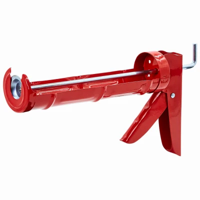 Non-Drip Caulking Gun, Smooth Rod, 3:1 Thrust Ratio, 1/10 Gallon