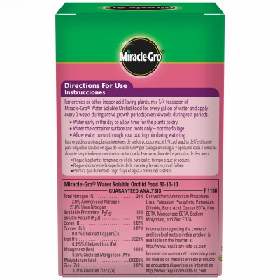 8 Oz. Water Soluble Orchid Food, N-p-k 30-10-10