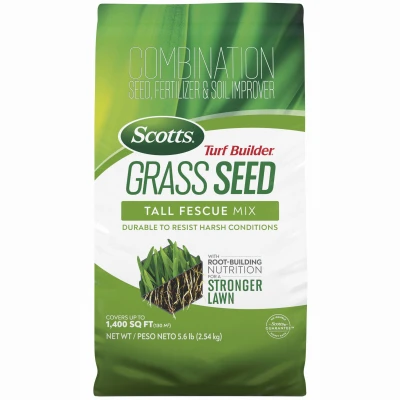 Turf Builder Grass Seed Tall Fescue Mix, 5.6 Lbs.