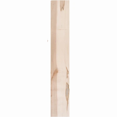 Square Edge Rustic Maple Wood Shelf, 8-inch X 4-feet, Model 47003