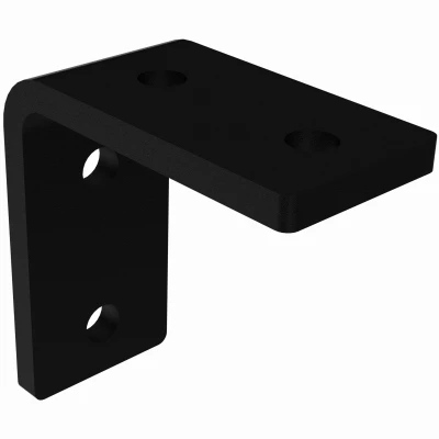 L Style Shelf Bracket, 3 Inch, Heavy Duty Metal Support