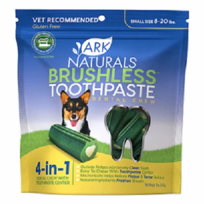 Dental Chews Brushless Toothpaste for Small Dogs, 12 oz.