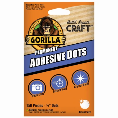 Permanent Adhesive Dots