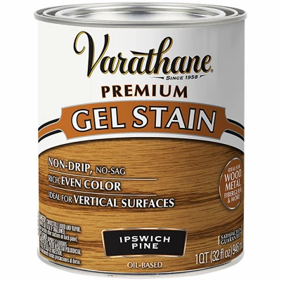Premium Gel Wood Stain, Ipswich Pine, Qt.
