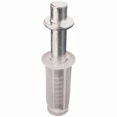 Bi-Fold Closet Top Pivot, 1/4 In. Pivot, 3/8 In. Base, 2-Pk.