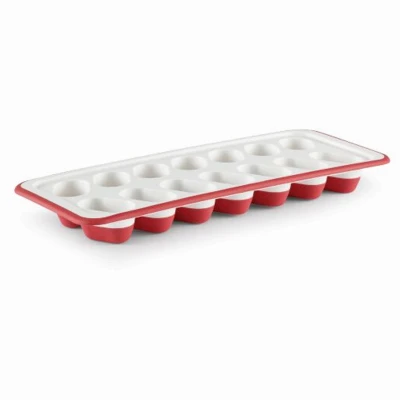 Flexible Ice Cube Tray, Racer Red