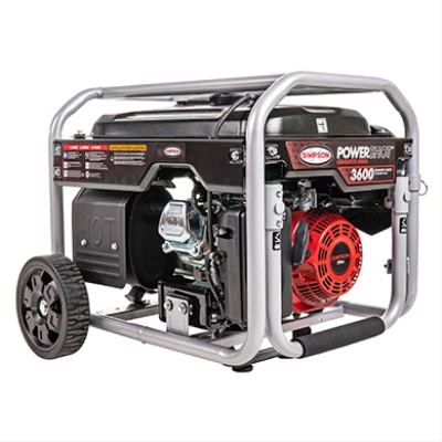 PowerShot Portable 3600 Watt Gasoline Powered Generator with 120 Volt and 240 Volt Outlets