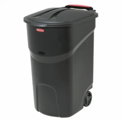 Roughneck Wheeled Trash Can, 45 Gallon