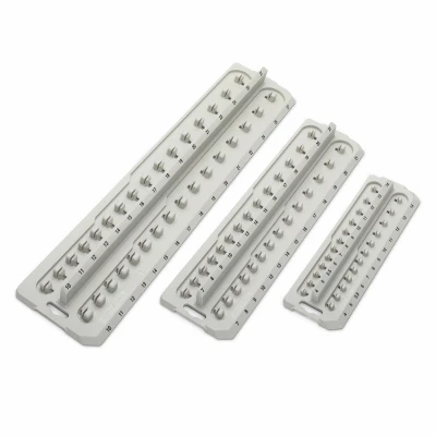 3-piece Metric Socket Drive Rack Set For 1/4, 3/8, And 1/2 Inch Drives