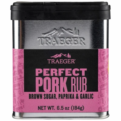 Perfect Pork BBQ Rub, Sweet & Savory, 6.5-oz. Tin