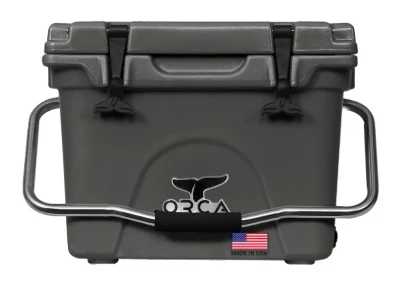 Roto Molded Cooler, Charcoal, 20-Qt.