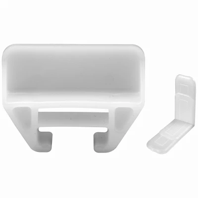 Drawer Guide Kit, White, 21/32 In. x 1-1/8 In., 2-Pk.