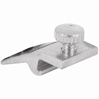 Storm Door Panel Clips, Aluminum, 5/16 In., 8-Pk.