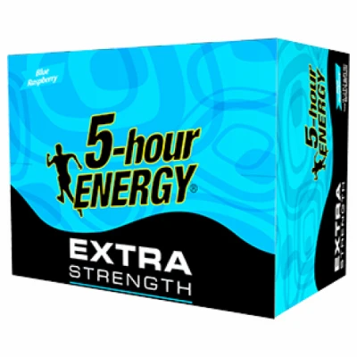 Extra Strength Shot, Blue Raspberry, 1.93 oz