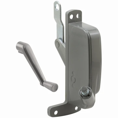 Awning Window Operator, Right Handed, Aluminum-Colored Enamel Finish