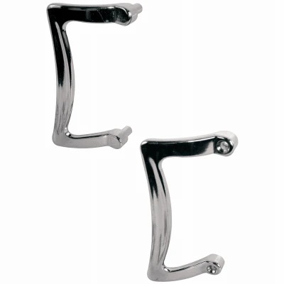Universal Shower Door Handle Set, Chrome