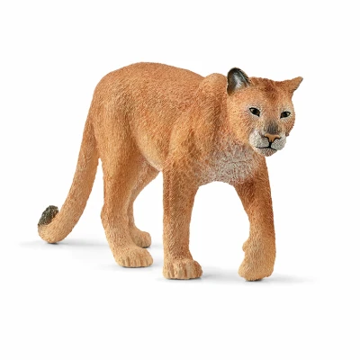 Cougar Toy Animal Figure in Tan Color for Ages Three and Up