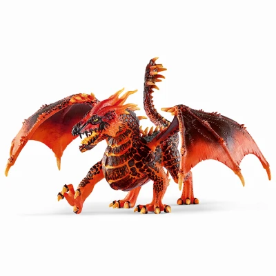 Eldrador Lava Dragon Toy Animal Figure, Ages 3 & Up