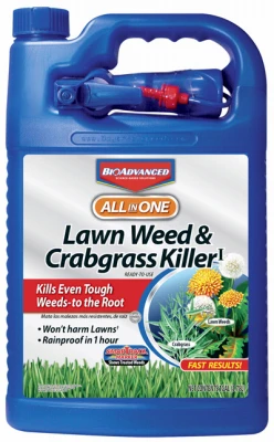 Lawn Weed & Crabgrass Killer, 1 Gallon