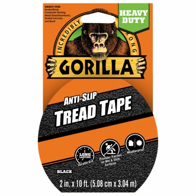 Anti-Slip Tread Tape, 2-In. x 10-Ft Roll