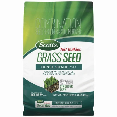 Turf Builder Grass Seed Dense Shade Mix, 2.4 Lbs.