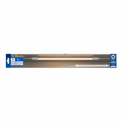 Led Undercabinet Light Fixture, 24 In., 12 Watt, Plug In, Plastic Housing
