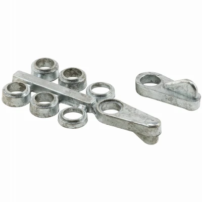 Universal Window Screen Clips, Fits Flush, Metal, 4-Pk.