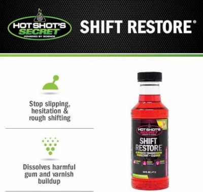 Shift Restore Automatic Transmission Protectant and Cleaner 16 Ounce Bottle