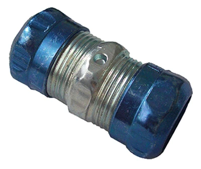 EMT Rain Tight Outdoor Couplers, Steel, 1/2-In. 5-Pk.