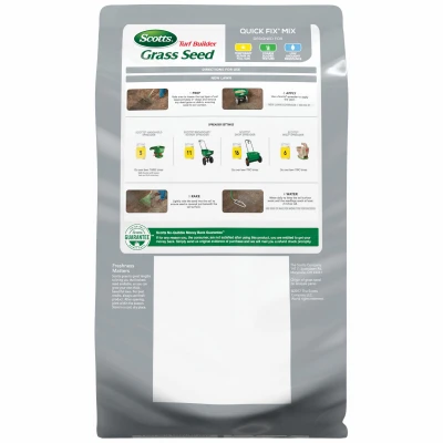 Turf Builder Quick Fix Grass Seed Mix, 3 Pounds, Covers 500 Square Feet