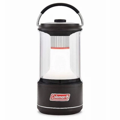 Battery Guard Black Lantern with Protective Guard, Portable and Durable