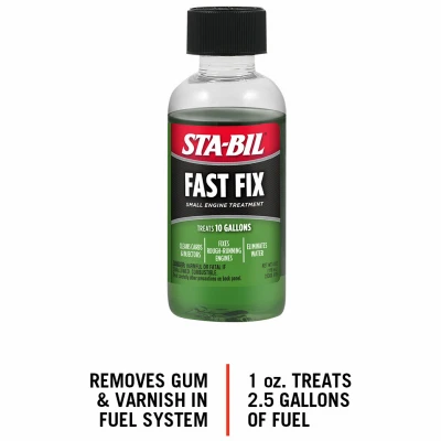 Fast Fix Small Engine Treatment, 8 oz.