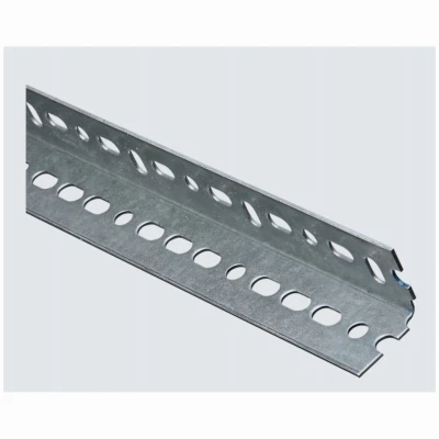 Slotted Steel Angle, 1-1/2 x 24 In.