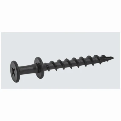 Bearclaw Hanger Screws, Black, 25-Pk.
