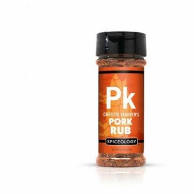 Pork Barbecue Rub Seasoning, 4.4 Ounce Container
