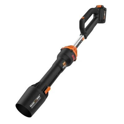 LeafJet Cordless Leaf Blower, Sonic Turbine Fan, 410 CFM, 20-Volt Battery
