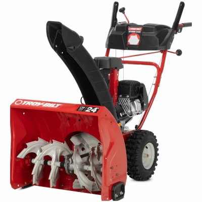 Storm Two-Stage Gas Snow Thrower, 208cc Electric-Start Engine, 24 In. Wide